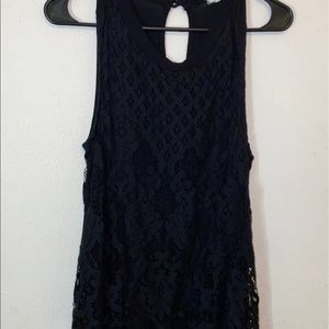 Lace tank top